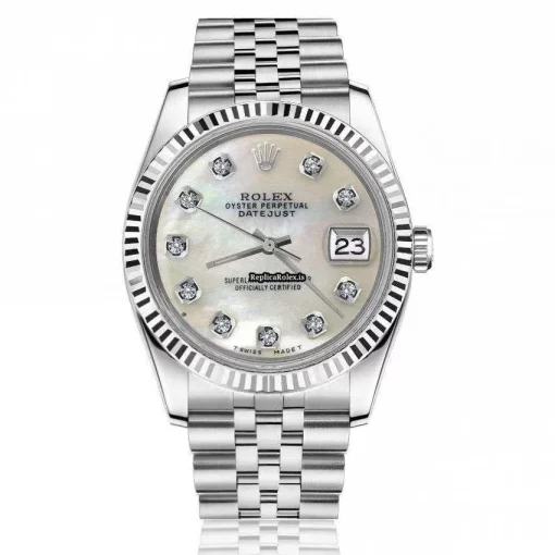 Superb Fake Rolex Datejust 16030 Automatic Movement 36mm Steel Case Mens/unisex Watch