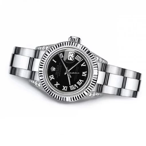 Fantastic Clone Rolex Lady-datejust 68274 Automatic Movement 31mm Steel Case Womens Watch - Image 3