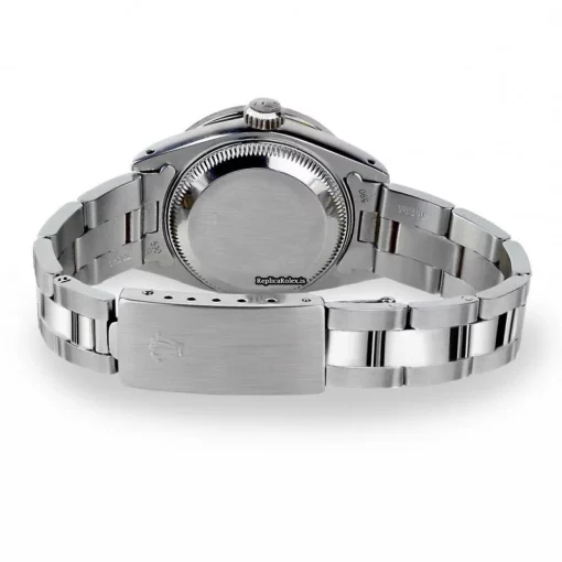 Amazing Replicas Rolex Oyster Perpetual Lady Date 69160 Automatic Movement 26mm Steel Case Womens Watch - Image 3