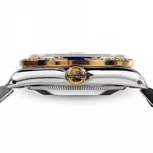 Aaa Replica Rolex Lady-datejust 69173 Automatic Movement 26mm Gold/steel Case Womens Watch - Image 3