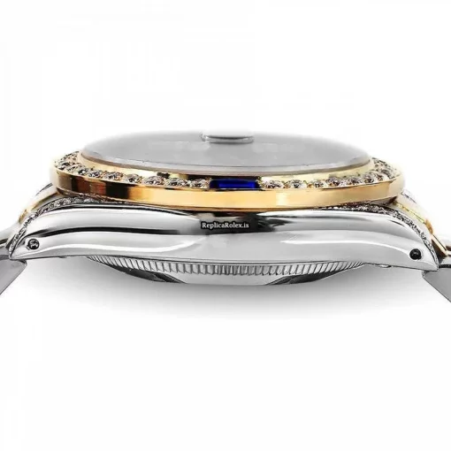 Aaa Replica Rolex Lady-datejust 69173 Automatic Movement 26mm Gold/steel Case Womens Watch - Image 4