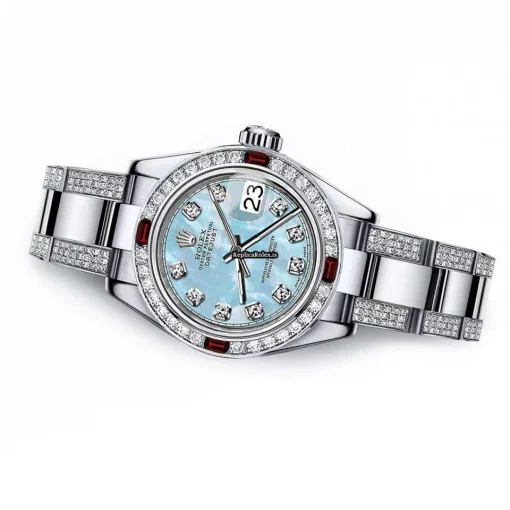 Fabulous Clone Rolex Lady-datejust 68274 Automatic Movement 31mm Steel Case Womens Watch - Image 2