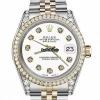 Suitable Copy Rolex Lady-datejust 68274 Automatic Movement 31mm Gold/steel Case Womens Watch