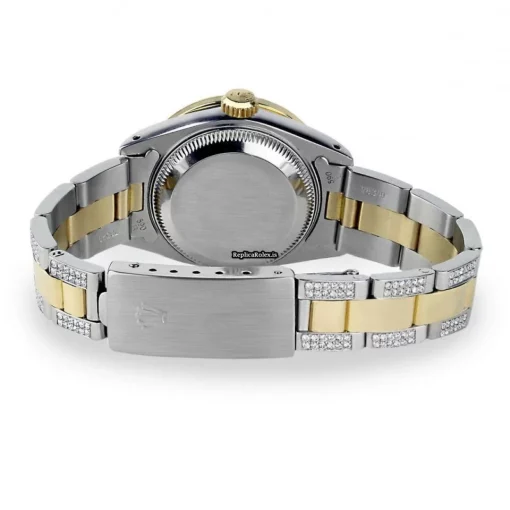 Cheap Fake Rolex Lady-datejust 69173 Automatic Movement 26mm Gold/steel Case Womens Watch - Image 3