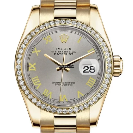 Fine Replica Rolex Lady-datejust 6917 Automatic Movement Womens Watch