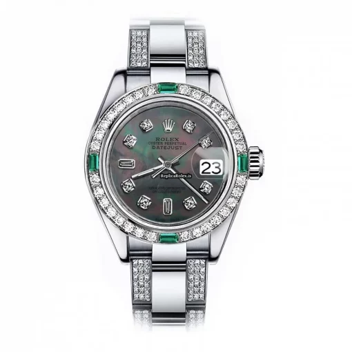 Luxury Replica Rolex Datejust 16030 Automatic Movement 36mm Steel Case Mens/unisex Watch