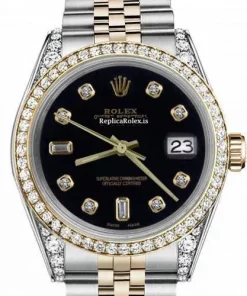 Good Replica Rolex Datejust 16013 Automatic Movement 36mm Gold/steel Case Mens/unisex Watch