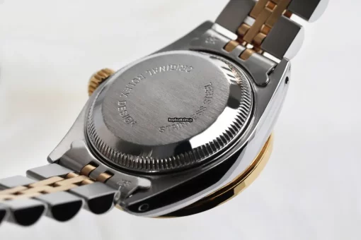 Excellent Replica Rolex Lady-datejust 69173 Automatic Movement 26mm Gold/steel Case Womens Watch - Image 4