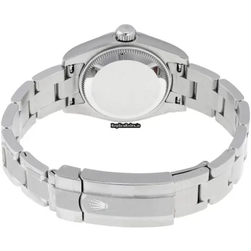 Good Fake Rolex Oyster Perpetual 26 176200-slvabso Caliber 2231 Automatic Movement 26mm Steel Case Watch - Image 2