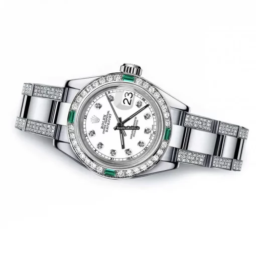 Incredible Replica Rolex Lady-datejust 68274 Automatic Movement 31mm Steel Case Womens Watch - Image 2