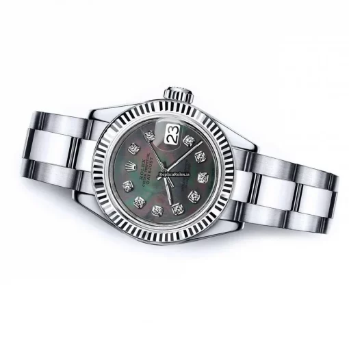 Wonderful Replica Rolex Lady-datejust 69173 Automatic Movement 31mm Steel Case Womens Watch - Image 2