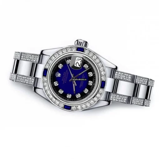 Durable Fake Rolex Lady-datejust 68274 Automatic Movement 31mm Steel Case Womens Watch - Image 2