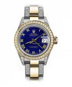 Popular Replica Rolex Lady-datejust 69173 Automatic Movement 26mm Gold/steel Case Womens Watch