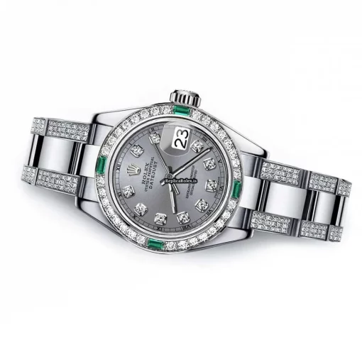 Beautiful Replica Rolex Datejust 16030 Automatic Movement 36mm Steel Case Mens/unisex Watch - Image 2