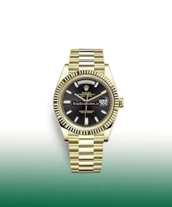 Reliable Copies Rolex Day-date 40 228238 Caliber 3255 Automatic Movement 40mm Yellow Gold Case Mens/unisex Watch