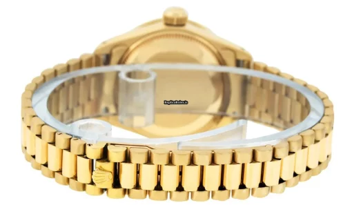 Aaa Knockoff Rolex Datejust Automatic Automatic Movement 26mm Yellow Gold Case Womens Watch - Image 6