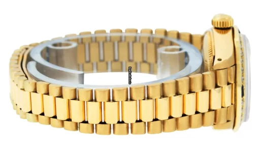 Aaa Knockoff Rolex Datejust Automatic Automatic Movement 26mm Yellow Gold Case Womens Watch - Image 8
