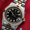 Well Made Replica Rolex Lady-datejust 69173 Automatic Movement 31mm Gold/steel Case Womens Watch