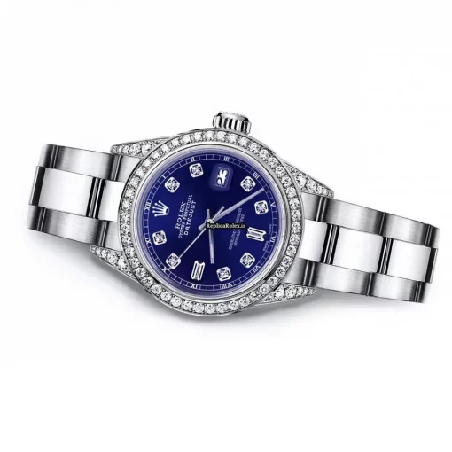 Aaa Fake Rolex Lady-datejust 68274 Automatic Movement 31mm Steel Case Womens Watch - Image 3