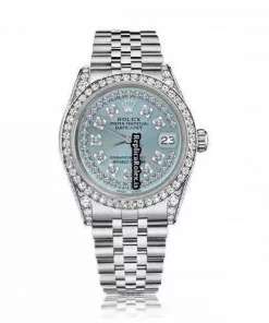 Wholesale Fake Rolex Oyster Perpetual Lady Date 69160 Automatic Movement 26mm Steel Case Womens Watch