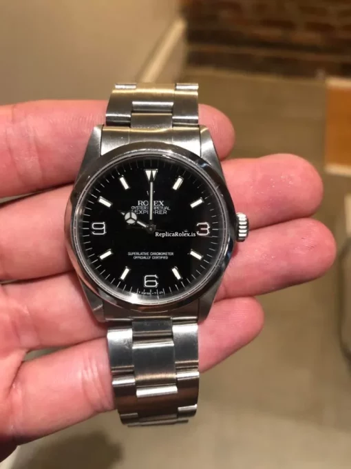 Discount Fake Rolex Explorer 14270 Caliber 3000 Automatic Movement 36x43mm Steel Case Mens/unisex Watch - Image 10