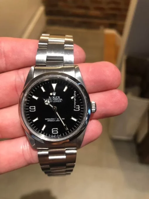 Discount Fake Rolex Explorer 14270 Caliber 3000 Automatic Movement 36x43mm Steel Case Mens/unisex Watch - Image 11