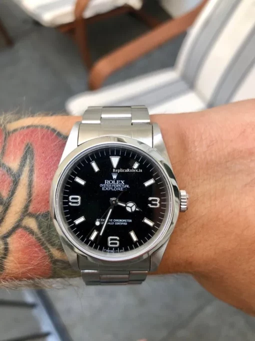 Discount Fake Rolex Explorer 14270 Caliber 3000 Automatic Movement 36x43mm Steel Case Mens/unisex Watch - Image 3