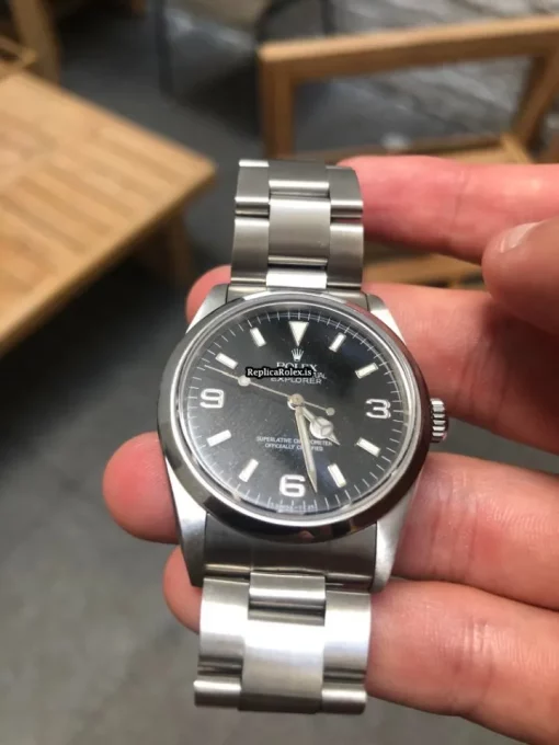 Discount Fake Rolex Explorer 14270 Caliber 3000 Automatic Movement 36x43mm Steel Case Mens/unisex Watch - Image 9