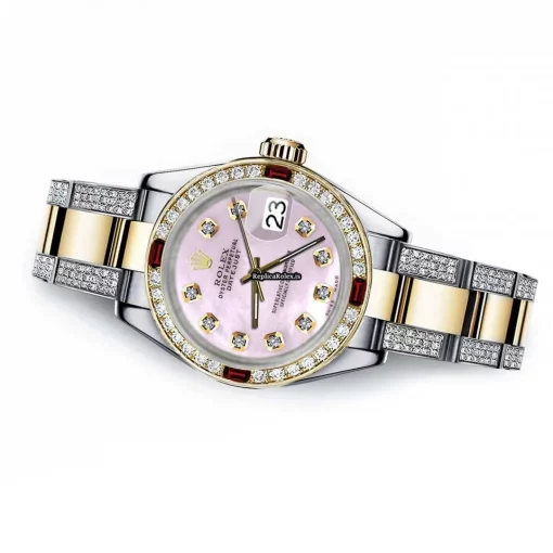 Excellent Replica Rolex Datejust 16013 Automatic Movement 36mm Gold/steel Case Mens/unisex Watch - Image 2