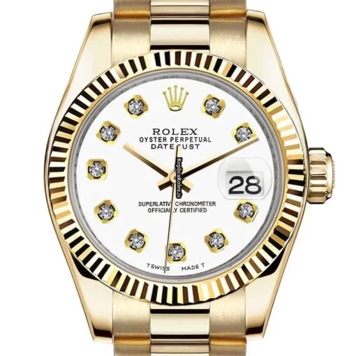 Epic Fake Rolex Lady-datejust 6917 Automatic Movement Womens Watch