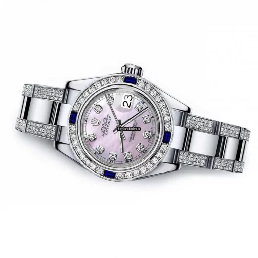 Defect Fakes Rolex Lady-datejust 68274 Automatic Movement 31mm Steel Case Womens Watch - Image 2