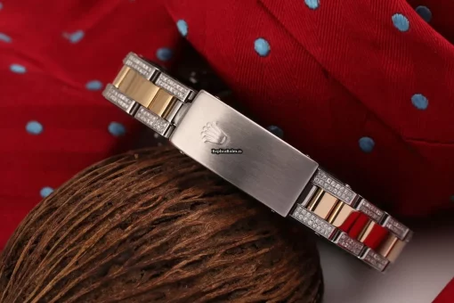 Design Replica Rolex Lady-datejust 69173 Automatic Movement 26mm Gold/steel Case Womens Watch - Image 7