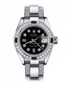 Defect Fake Rolex Lady-datejust 68274 Automatic Movement 31mm Steel Case Womens Watch