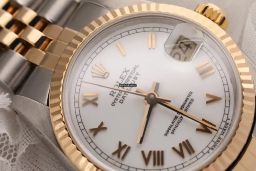 Design Replica Rolex Lady-datejust 68273 Automatic Movement 31mm Gold/steel Case Womens Watch - Image 2