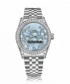 Wonderful Replica Rolex Oyster Perpetual Lady Date 69160 Automatic Movement 26mm Steel Case Womens Watch