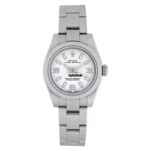 Well Made Replica Rolex Oyster Perpetual 26 176200 Automatic Movement 26mm Steel Case Womens Watch
