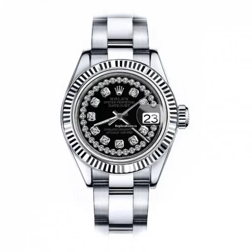 Unique Fake Rolex Lady-datejust 69173 Automatic Movement 31mm Steel Case Womens Watch