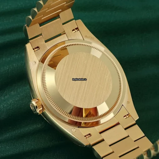 Mind-boggling Replica Rolex Day-date 36 128238 Automatic Movement 36mm Yellow Gold Case Watch - Image 2
