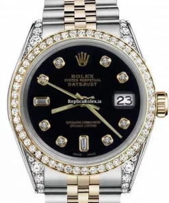 Exquisite Replica Rolex Lady-datejust 69173 Automatic Movement 26mm Gold/steel Case Womens Watch