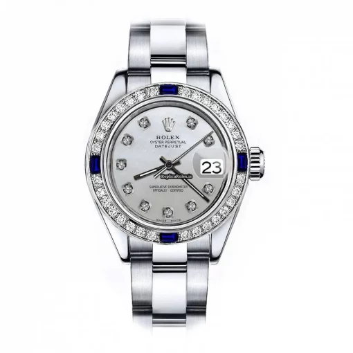 Incredible Copy Rolex Oyster Perpetual Lady Date 69160 Automatic Movement 26mm Steel Case Womens Watch