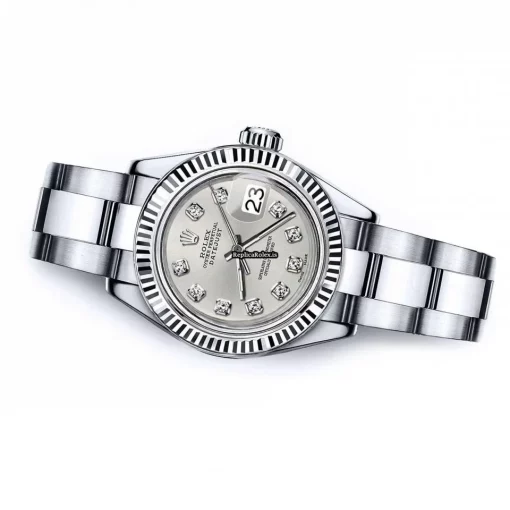 Excellent Replica Rolex Lady-datejust 69173 Automatic Movement 31mm Steel Case Womens Watch - Image 2