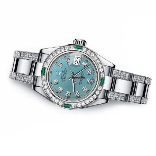 Good Replica Rolex Lady-datejust 68274 Automatic Movement 31mm Steel Case Womens Watch - Image 2