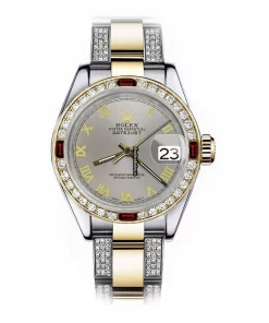 Neat Replica Rolex Datejust 16013 Automatic Movement 36mm Gold/steel Case Mens/unisex Watch