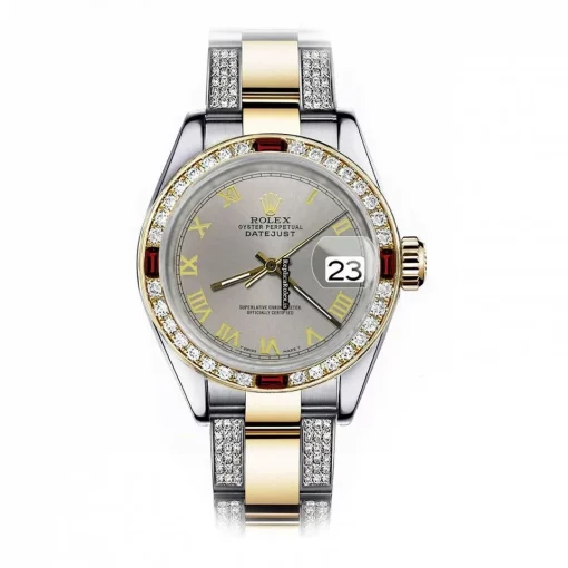 Neat Replica Rolex Datejust 16013 Automatic Movement 36mm Gold/steel Case Mens/unisex Watch