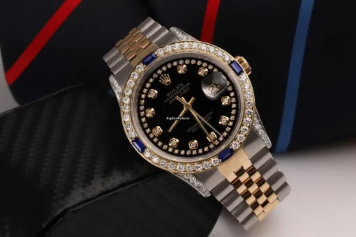 Wholesale Copies Rolex Datejust 16013 Automatic Movement 36mm Gold/steel Case Mens/unisex Watch - Image 6
