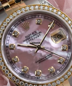 Suitable Replica Rolex Datejust 16013 Automatic Movement 36mm Gold/steel Case Mens/unisex Watch