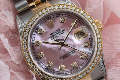 Suitable Replica Rolex Datejust 16013 Automatic Movement 36mm Gold/steel Case Mens/unisex Watch