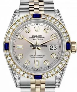 Incredible Replica Rolex Lady-datejust 68273 Automatic Movement 31mm Gold/steel Case Womens Watch