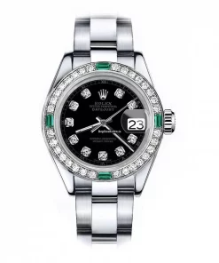 Superb Fake Rolex Oyster Perpetual Lady Date 69160 Automatic Movement 26mm Steel Case Womens Watch