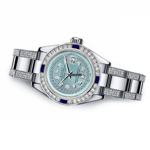 Awesome Replica Rolex Lady-datejust 68274 Automatic Movement 31mm Steel Case Womens Watch - Image 2
